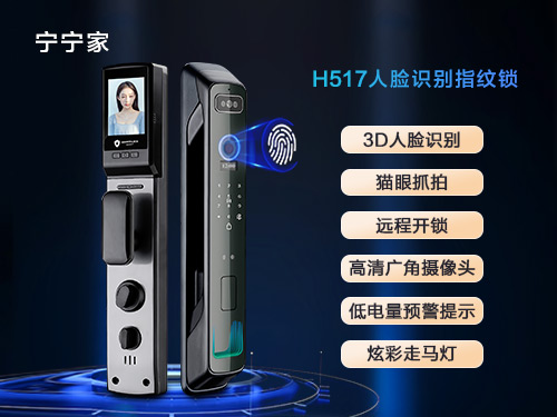 Facial recognition lock H517
